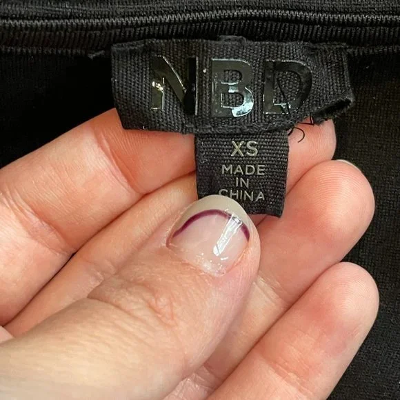 Revolve NBD Robbie Dress in Black Size XS - Picture 5 of 6